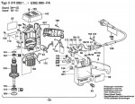 Bosch 0 611 293 103 Usg 380 Fa Universal Suction Fan 220 V / Eu Spare Parts